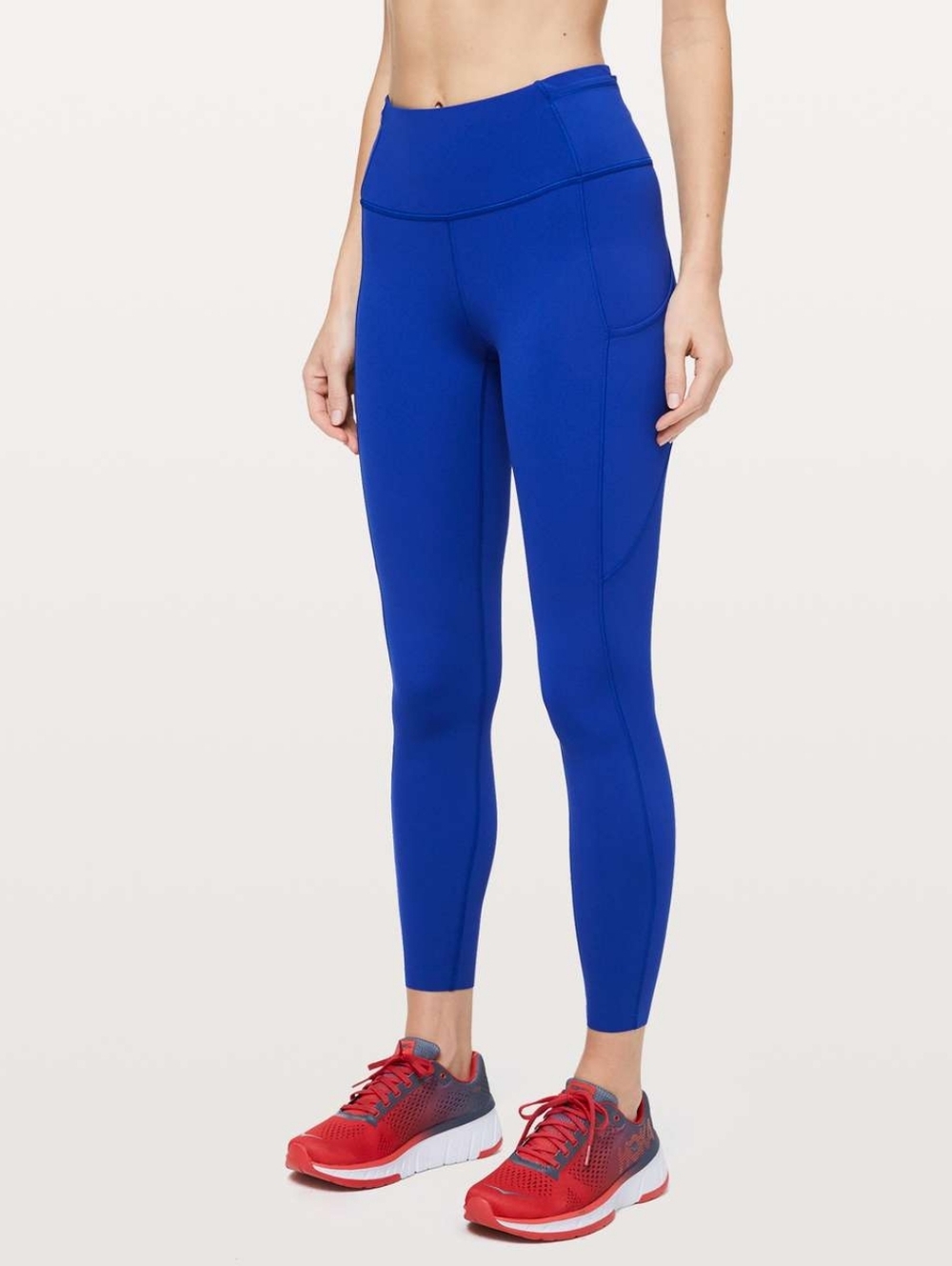 Lululemon Athetica High-Waist Blue Performance Leggings Size 6